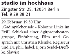 Anzeige zur Veranstaltung