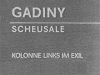 Gadiny - Scheusale