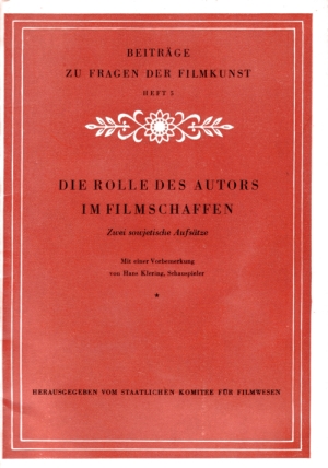 Umschlag des Heftchens