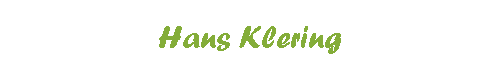 Hans Klering - Startseite